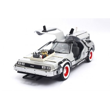 Réplique Time Circuit DeLorean – Retour Vers Le Futur, 10 Cm, Métal, Neuve