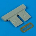 F-14 Tomcat air intake covers pour Fujimi 