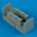 Spitfire Mk.I/Ia/IIa exhaust - fishtail pour Airfix