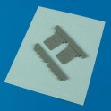 F-14 Tomcat air intake covers pour Hasegawa