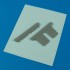 F-14 Tomcat air intake covers pour Hobby Boss