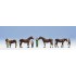 Figurines Soins des chevaux 