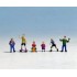 Figurines Enfants Jouant