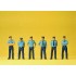 Figurines Policiers français en uniforme d'été 
