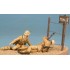 Figurines Infanterie Afrika Korps, 2ème GM