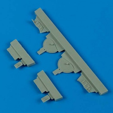 A6M5 Zero undercarriage covers pour Hasegawa A6M5 Zero undercarriage covers pour Hasegawa