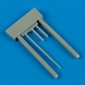 M.S. 406 gun barrels and pitot tube pour Hobbycraft