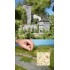 Plaque de feuillage "Heki Flor" blanc floraison 280 x 140 mm
