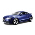 Miniature Audi TT RS bleu