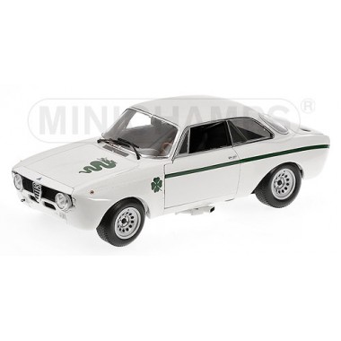 Miniature Alfa Romeo GTA 1300 Junior 1972 White Miniature Alfa Romeo GTA 1300 Junior 1972 White