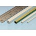 Profilé laiton tube carré 5.55 mm, longueur 305 mm