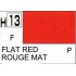 Gunze H13 Rouge Mat  peinture acrylique 10 ml
