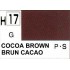 Gunze H17 Brun Cacao Brillant  peinture acrylique 10 ml