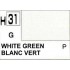 Gunze H31 Blanc Vert Brillant  peinture acrylique 10 ml