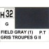 Gunze H32 Gris Troupes allemandes Brillant  peinture acrylique 10 ml