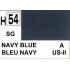 Gunze H54 Bleu Marine Satiné peinture acrylique 10 ml