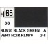 Gunze H65 Vert Noir Satiné peinture acrylique 10 ml
