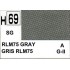 Gunze H69 Gris RLM75 Satiné peinture acrylique 10 ml