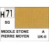 Gunze H71 Pierre Moyen Satiné peinture acrylique 10 ml