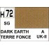 Gunze H72 Terre Foncé Satiné peinture acrylique 10 ml