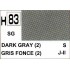 Gunze H83 Gris Foncé (2) Satiné peinture acrylique 10 ml