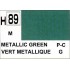 Gunze H89 Vert Métallique peinture acrylique 10 ml
