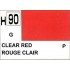 Gunze H90 Rouge Transparent Brillant peinture acrylique 10 ml