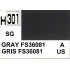 Gunze H301 Gris FS36081 Satiné peinture acrylique 10 ml