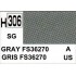 Gunze H306 Gris FS36270 Satiné peinture acrylique 10 ml