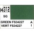 Gunze H312 Vert FS34227 Satiné peinture acrylique 10 ml