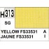 Gunze H313 Jaune FS33531 Satiné peinture acrylique 10 ml