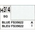 Gunze H314 Bleu FS35622 Satiné peinture acrylique 10 ml