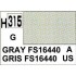 Gunze H315 Gris FS16440 Brillant peinture acrylique 10 ml