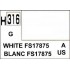 Gunze H316 Blanc FS17875 Brillant peinture acrylique 10 ml