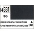 Gunze H331 Gris Foncé Mer BS831C/63 Satiné peinture acrylique 10 ml