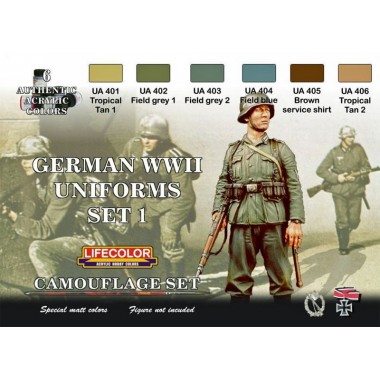 German WWII Uniforms Set 1