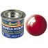 Revell 31 Rouge feu brillant, peinture Enamel Pot 14 ml