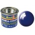 Revell 51 Bleu Méditerranée brillant, peinture Enamel Pot 14 ml