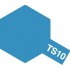 Tamiya TS10 Bleu France brillant, bombe de peinture 100 ml