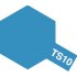 Tamiya TS10 Bleu France brillant, bombe de peinture 100 ml