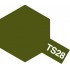 Tamiya TS28 Olive terne, bombe de peinture 100 ml