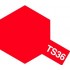 Tamiya TS36 Rouge fluorescent, bombe de peinture 100 ml