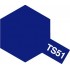 Tamiya TS51 Bleu Telefonica, bombe de peinture 100 ml