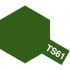 Tamiya TS61 Vert OTAN, bombe de peinture 100 ml