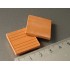  Tuiles plates ou Carreaux rouges, 25 pièces 24 x 24 x 3 mm 