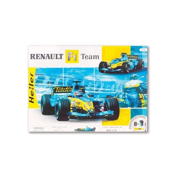 Heller Renault F1 2004 Model Kit 1/18 #80797