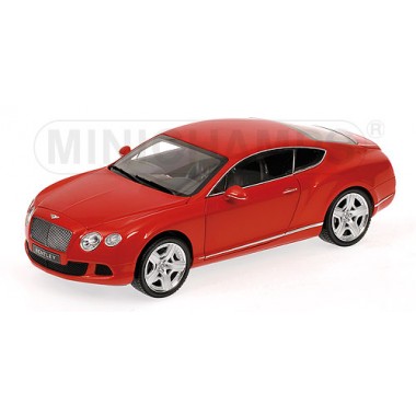 Miniature Bentley Continental GT 2011 rouge Miniature Bentley Continental GT 2011 rouge