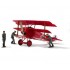 Maquette Fokker Dr.I "Von Richthofen" avec figurines, 1ère GM