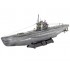  Maquette U-Boot Type 7 C/41 version Atlantique, 2ème GM 
