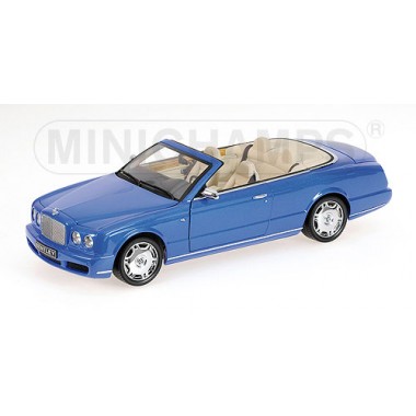 Miniature Bentley Azure 2007 bleu métallique Miniature Bentley Azure 2007 bleu métallique